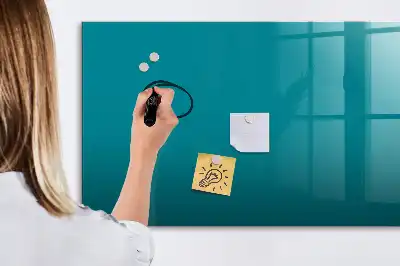 Magnetická kreslící tabule v mořské barvě
