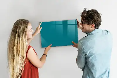 Magnetická kreslící tabule v mořské barvě