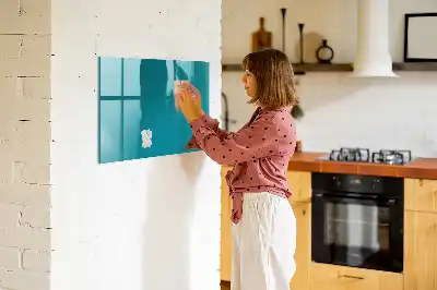 Magnetická kreslící tabule v mořské barvě