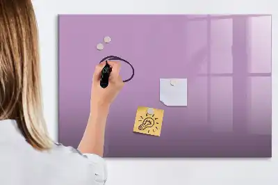 Magnetická kreslící tabule v liliové barvě