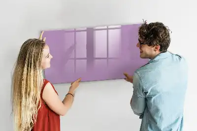 Magnetická kreslící tabule v liliové barvě