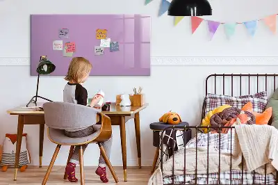 Magnetická kreslící tabule v liliové barvě