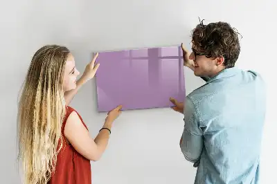 Magnetická kreslící tabule v liliové barvě