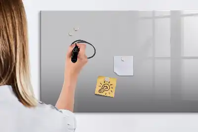 Magnetická popisovatelná tabule ve světle šedé barvě