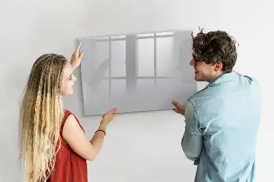 Magnetická popisovatelná tabule ve světle šedé barvě