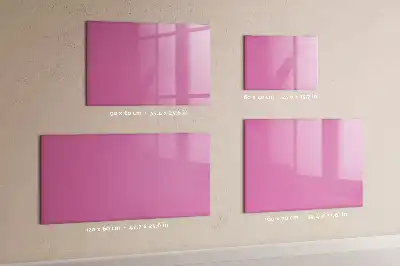 Magnetická kreslící tabule v růžové barvě