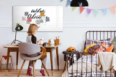 Magnetická kreslicí tabule s motivem dobrodružství v přírodě