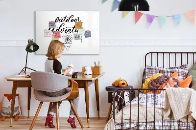 Magnetická kreslicí tabule s motivem dobrodružství v přírodě