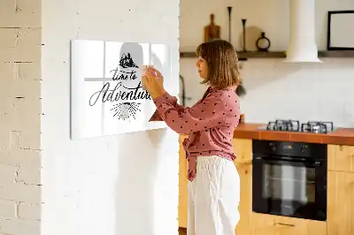Popisovatelná magnetická tabule Dobrodružství