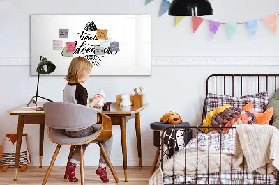 Popisovatelná magnetická tabule Dobrodružství