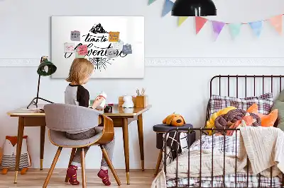 Popisovatelná magnetická tabule Dobrodružství
