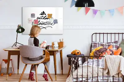 Magnetická kreslící tabule v motivu dobrodružství v přírodě