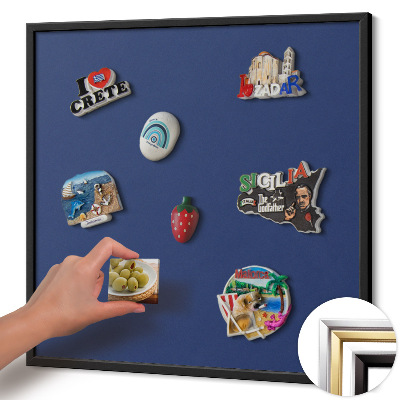 Tabule na magnety z ledničky Barva tmavě modrá