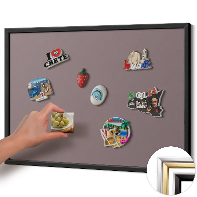 Tabule na magnety z ledničky Barva světle hnědá
