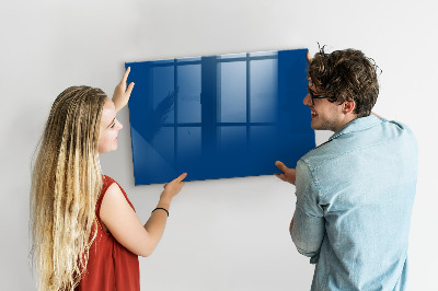 Magnetická tabule Modrá barva