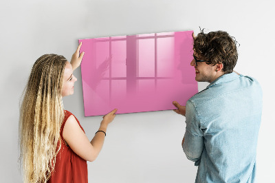Magnetická tabule Růžová barva