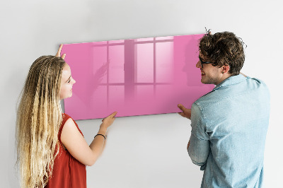 Magnetická tabule Růžová barva