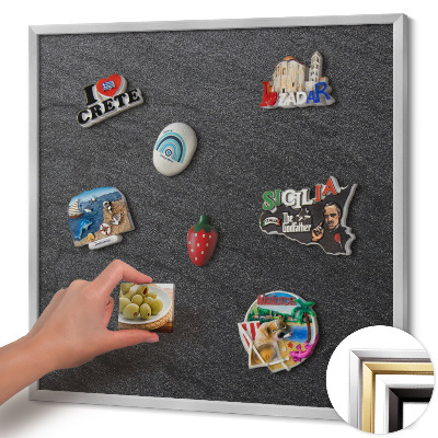 Kovová tabule na magnety Textura kamenné stěny