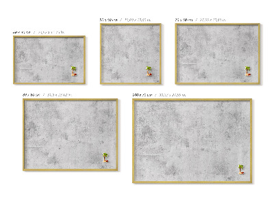 Ozdobná tabule na magnety Opotřebovaná textura betonu