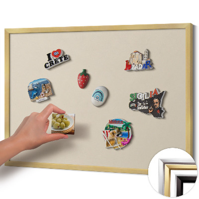 Tabule na magnety na zeď Barva světle béžová