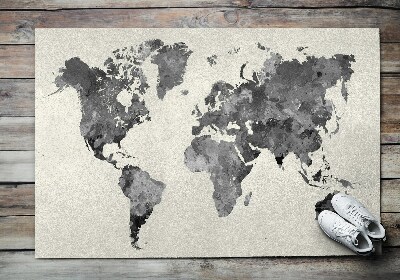 Rohožka mapa světa