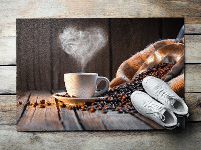 Rohožka Kávová srdce