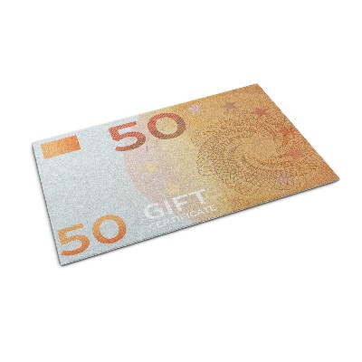 Rohožka Euro peníze