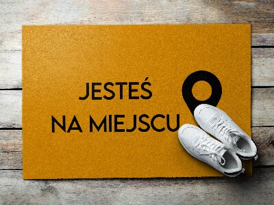 Rohožka vnitřní Jesteś na miejscu