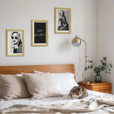 Sada obrazů na zeď stylové portréty žen ve slunečních brýlích