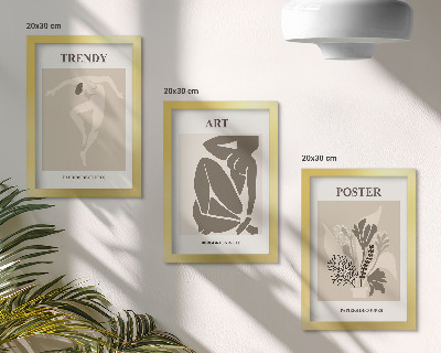 Sada obrazů na zeď Lidské postavy s rostlinami od Henriho Matisse