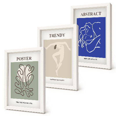 Sada obrazů na zeď Pastelové ilustrace Henriho Matisse