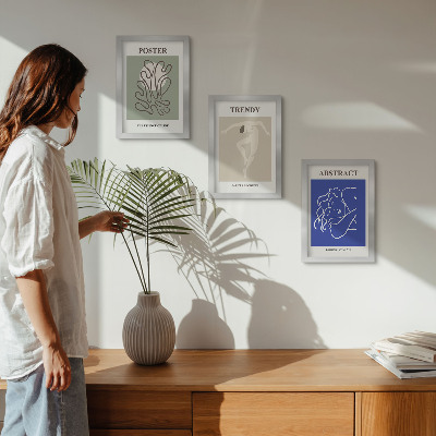 Sada obrazů na zeď Pastelové ilustrace Henriho Matisse