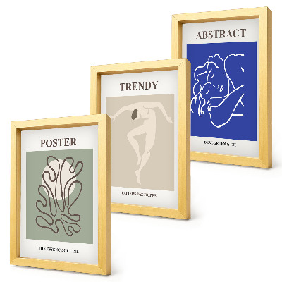 Sada obrazů na zeď Pastelové ilustrace Henriho Matisse