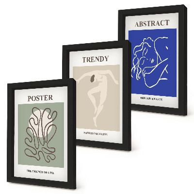 Sada obrazů na zeď Pastelové ilustrace Henriho Matisse