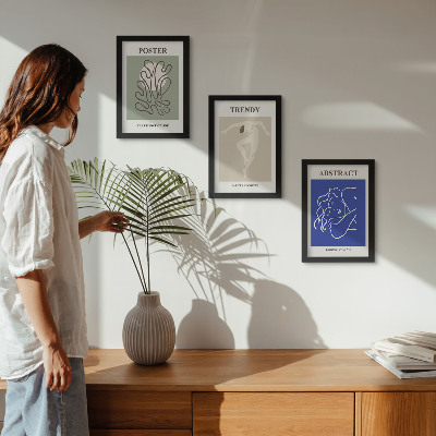 Sada obrazů na zeď Pastelové ilustrace Henriho Matisse