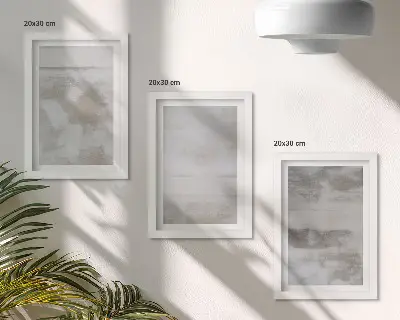 Sada obrazů na zeď opotřebované textury v moderním industriálním stylu