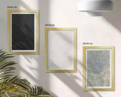 Vícedílný obraz v rámu elegantní kamenné stavby v různých barvách