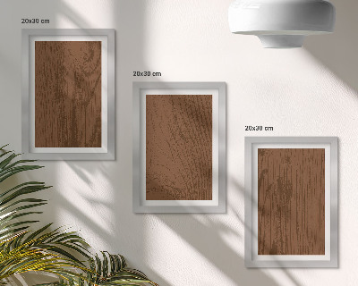 Sada obrazů na zeď Dřevěný vzor stromové kůry textury minimalismus