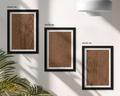 Sada obrazů na zeď Dřevěný vzor stromové kůry textury minimalismus