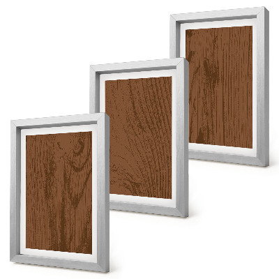 Sada obrazů na zeď Dřevěný vzor stromové kůry textury minimalismus