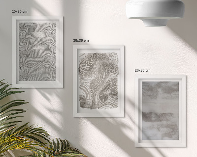 Sada obrazů na zeď Abstraktní design průmyslových struktur