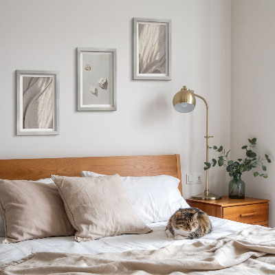 Sada obrazů na zeď Detailní záběry moderních staveb v boho stylu