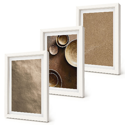 Sada obrazů na zeď Kamenné stavby v moderním minimalistickém stylu