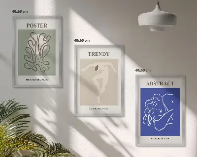 Sada obrazů do obývacího pokoje pastelová grafika Henriho Matisse