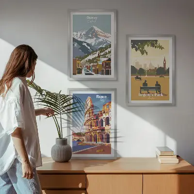 Kompozice obrazů na stěnu londýnský kolosál Ouray Mountains