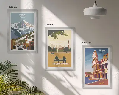 Kompozice obrazů na stěnu londýnský kolosál Ouray Mountains