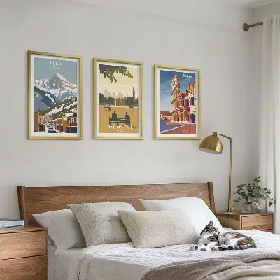 Kompozice obrazů na stěnu londýnský kolosál Ouray Mountains