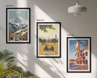 Kompozice obrazů na stěnu londýnský kolosál Ouray Mountains