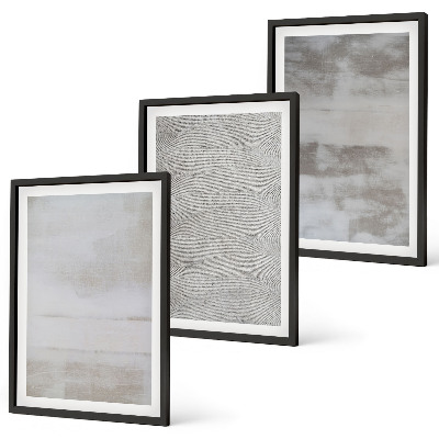 Kompozice obrazů na stěnu Moderní minimalistické textury