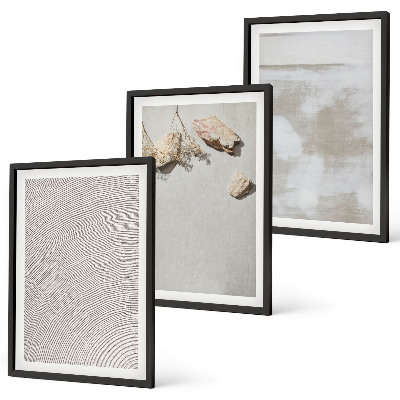 Sada obrazů do obývacího pokoje Pískovce boho textura